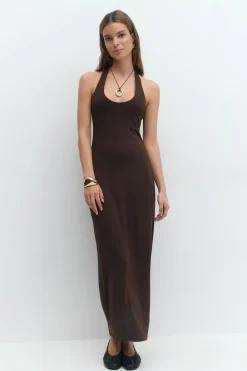Gina Tricot Haterneck idaxi dre Brun