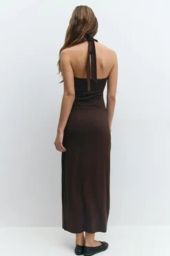 Gina Tricot Haterneck idaxi dre Brun