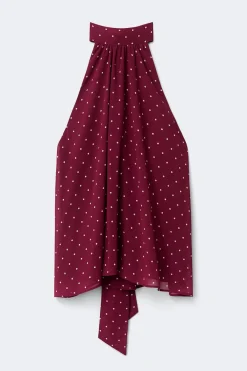 Gina Tricot Haterneck top Rød