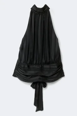 Gina Tricot Halterneck top Svart Hot