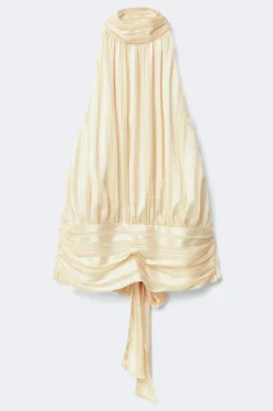 Gina Tricot Halterneck top Gul Online