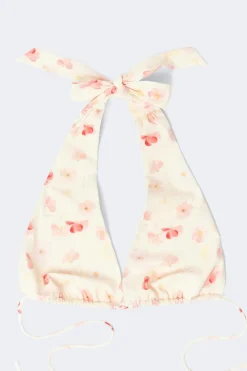 Gina Tricot Hater triange top Hvit