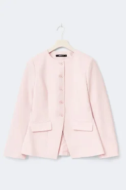 Gina Tricot High neck haped bazer Rosa Best