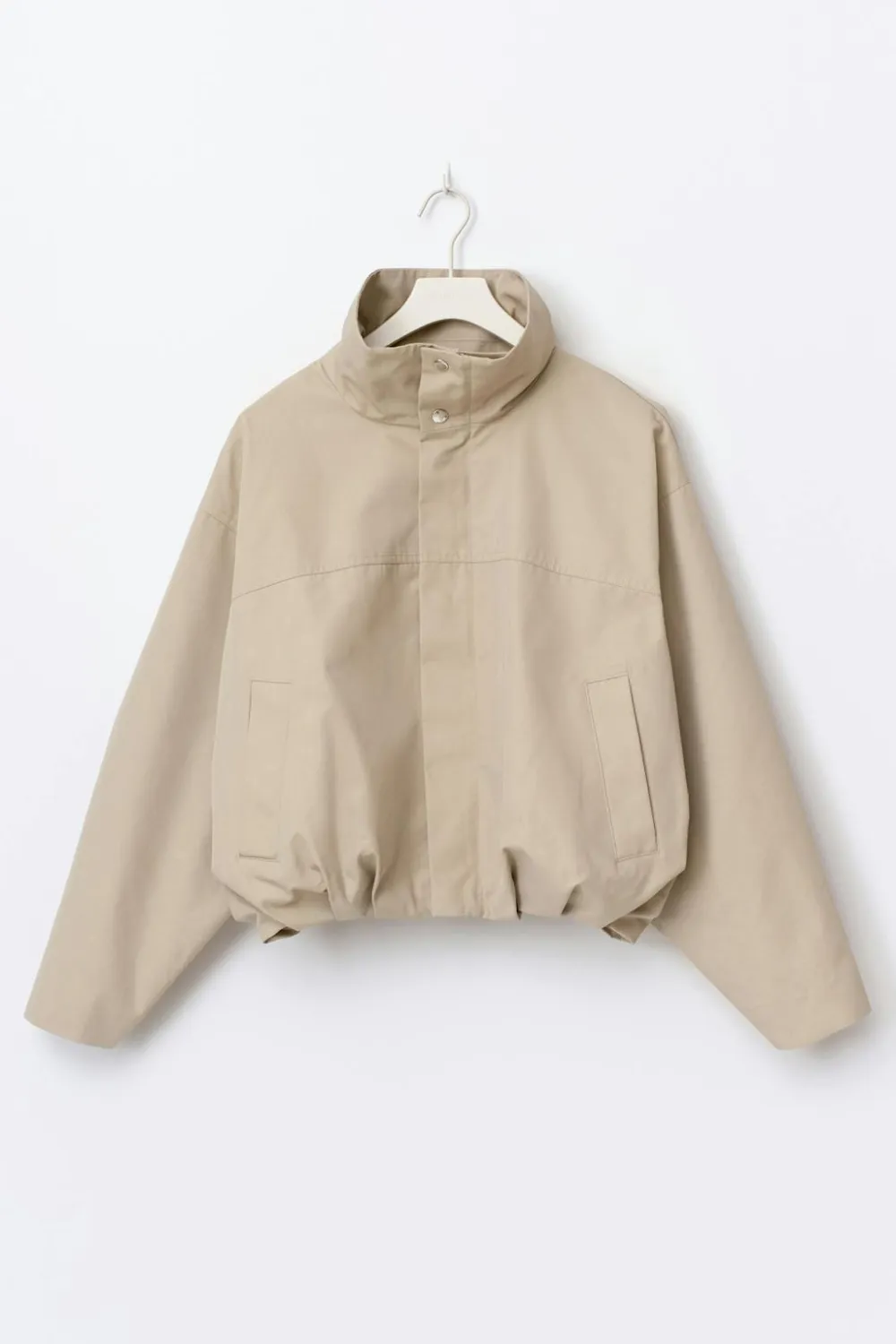 Gina Tricot High neck hort jacket Beige Best