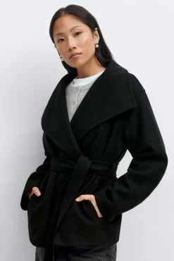 Gina Tricot High neck hort jacket Svart Online