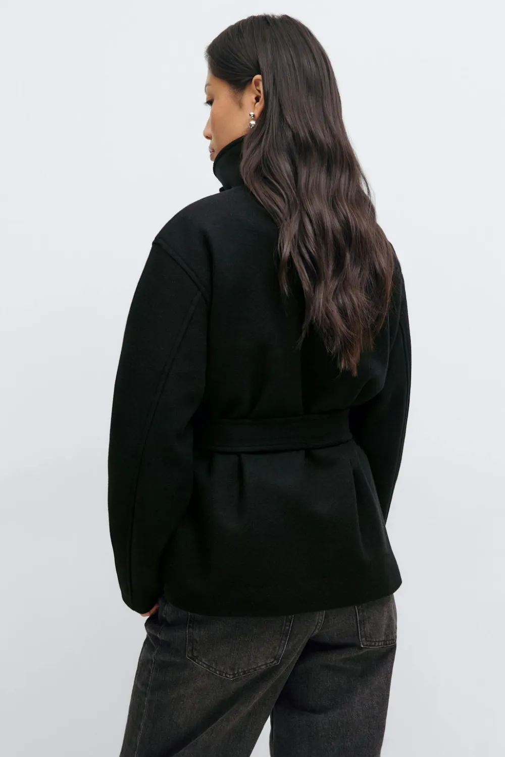Gina Tricot High neck hort jacket Svart Online