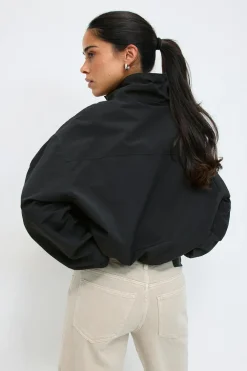 Gina Tricot High neck porty jacket Svart Online
