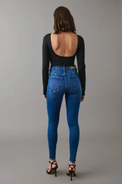 Gina Tricot high wait jean Lilla Online