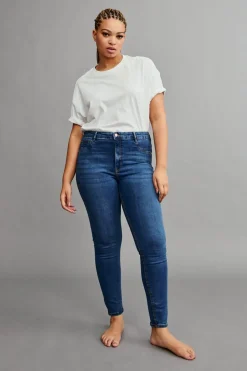 Gina Tricot high wait jean Lilla Online