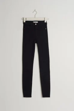 Gina Tricot high wait jean Svart