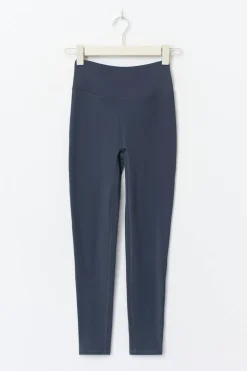 Gina Tricot High wait yoga tight Blå New