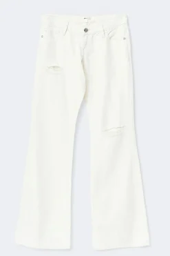 Gina Tricot 14+ hip hug ooe jean Hvit