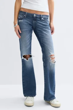 Gina Tricot 14+ hip hug ooe jean ta Blå Best