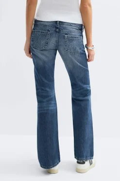 Gina Tricot 14+ hip hug ooe jean ta Blå Best