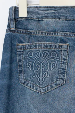Gina Tricot 14+ hip hug ooe jean ta Blå Best
