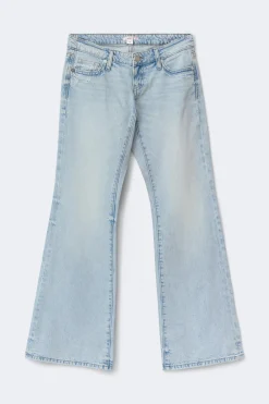 Gina Tricot 14+ hip hug ooe jean ta Blå Hot