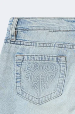 Gina Tricot 14+ hip hug ooe jean ta Blå Hot