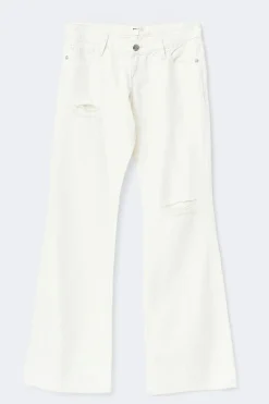 Gina Tricot 14+ hip hug ooe jean ta Hvit Online