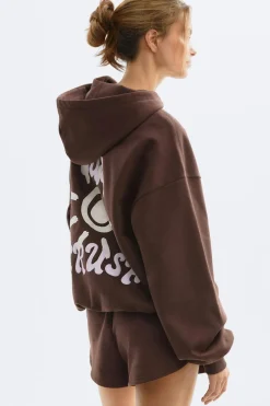 Gina Tricot Hoodie Brun