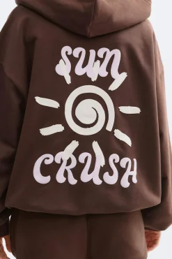 Gina Tricot Hoodie Brun