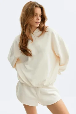 Gina Tricot Hoodie Hvit Hot