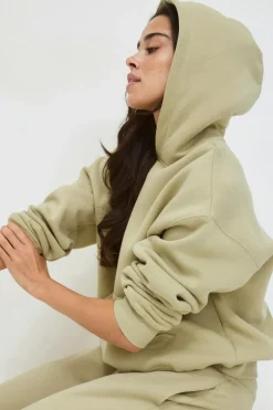 Gina Tricot Iconic hoodie Grønn Sale