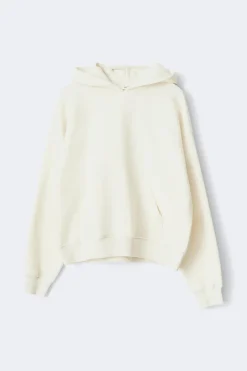 Gina Tricot Iconic hoodie Hvit Sale