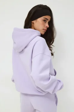 Gina Tricot Iconic hoodie Lilla Sale