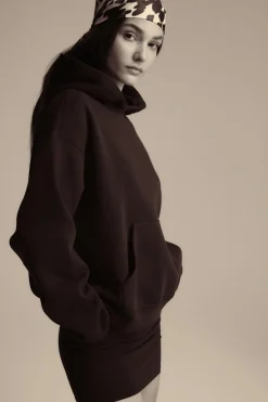 Gina Tricot Iconic hoodie Brun Online