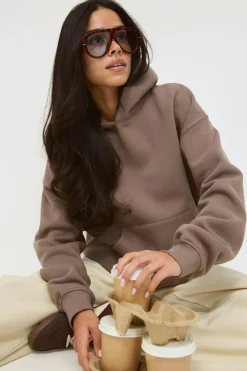 Gina Tricot Iconic hoodie Beige Outlet