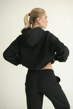 Gina Tricot Iconic hoodie Svart Online