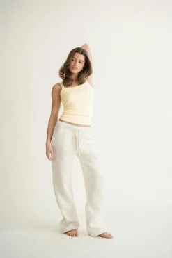 Gina Tricot Iconic weatpant Gul Best