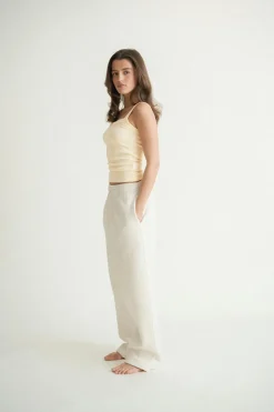 Gina Tricot Iconic weatpant Gul Best