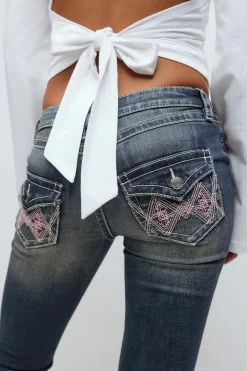 Gina Tricot Iconic twited jean Blå Best