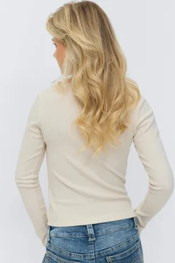 Gina Tricot 14+ 2 in 1 ace rib cardigan Hvit Online