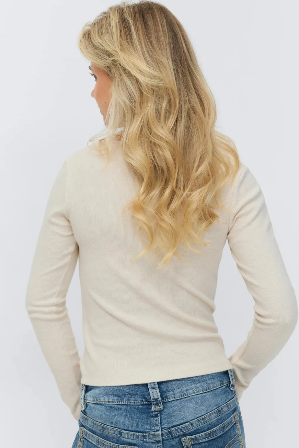 Gina Tricot 14+ 2 in 1 ace rib cardigan Hvit Online