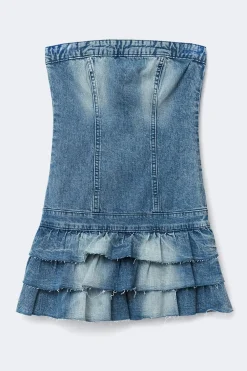 Gina Tricot 14+ jeanqueen fri dre Blå Clearance