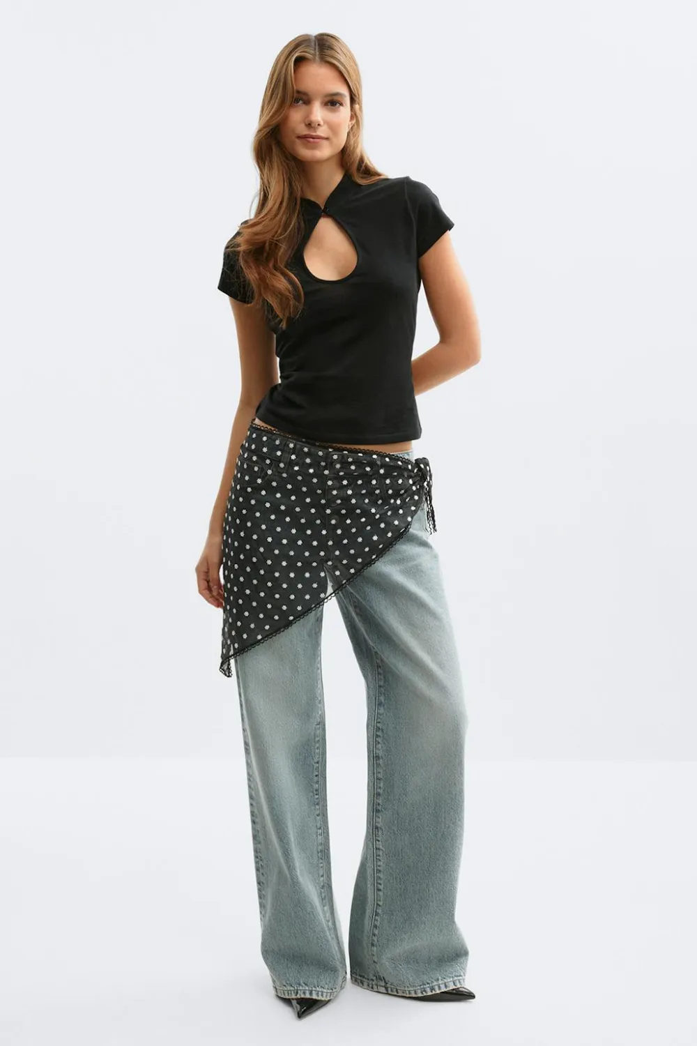 Gina Tricot Keyhoe top Svart Online