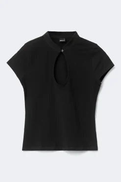 Gina Tricot Keyhoe top Svart Online