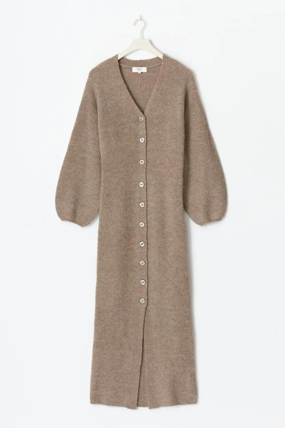 Gina Tricot Knitted button down dre Beige Hot