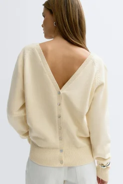 Gina Tricot Knitted cardigan Gul Online