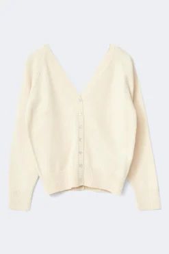 Gina Tricot Knitted cardigan Gul Online