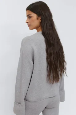 Gina Tricot Knitted cardigan Grå Best