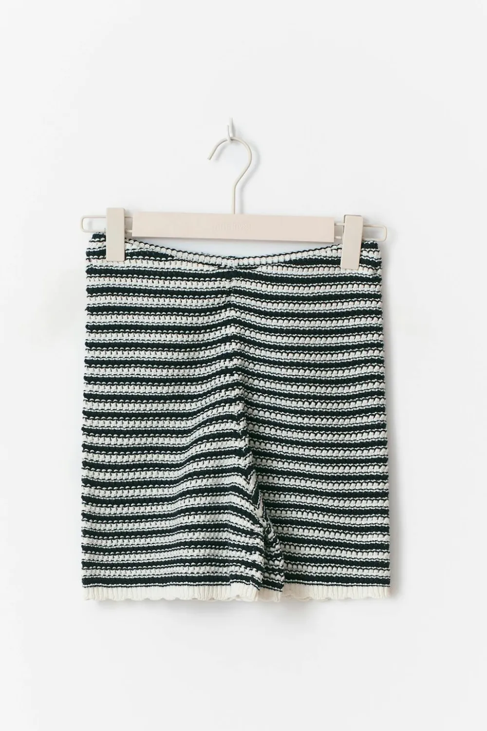 Gina Tricot Knitted crochet hort Blå Online