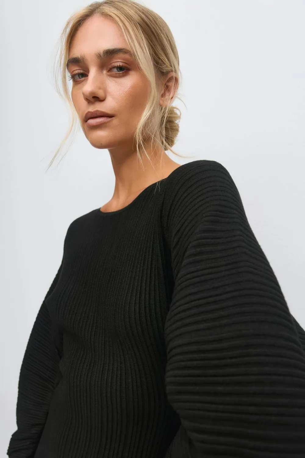 Gina Tricot Knitted dre Svart Best