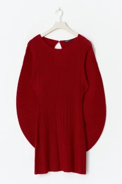 Gina Tricot Knitted dre Rød Discount
