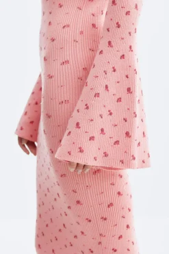 Gina Tricot Knitted dre Rosa Clearance
