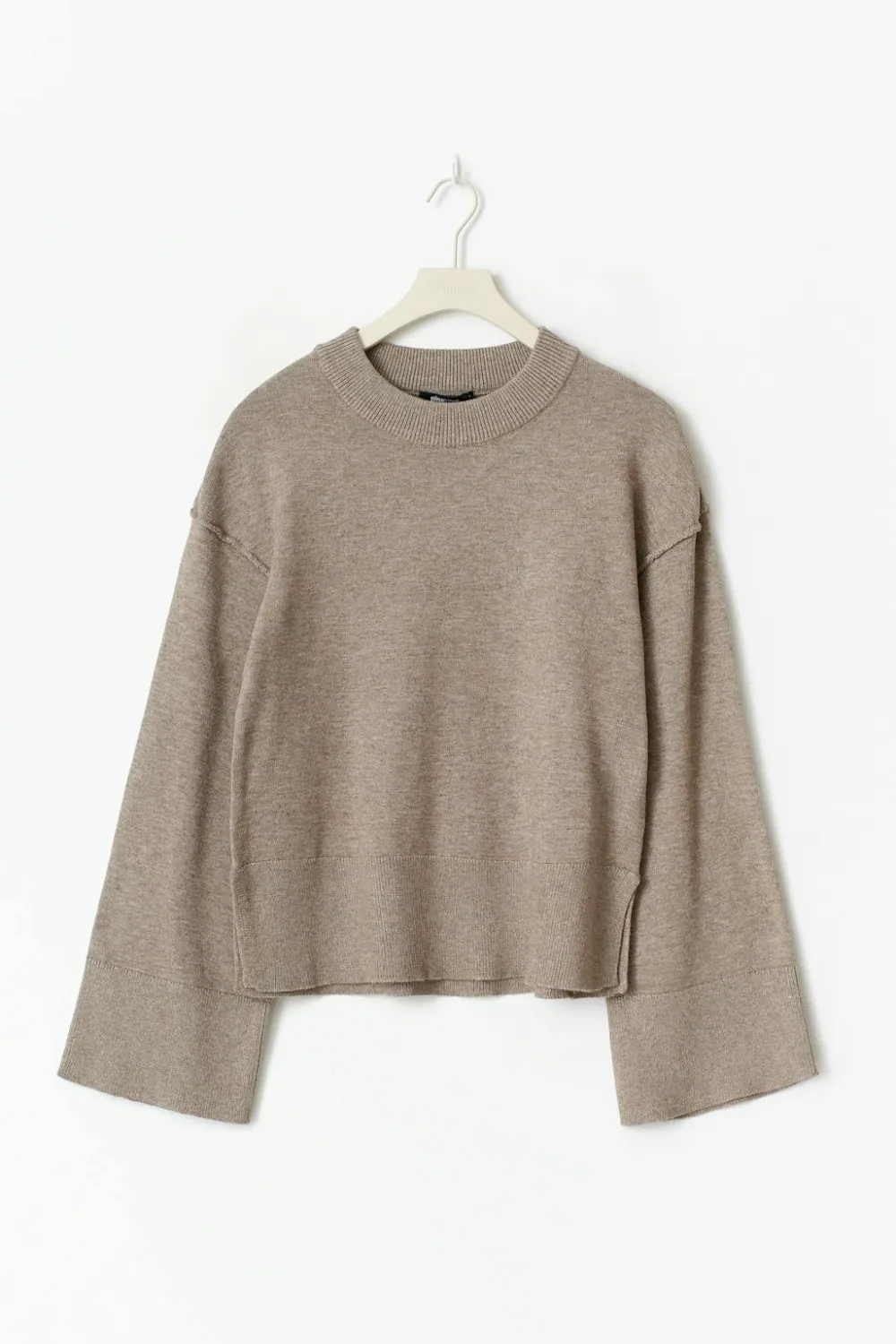 Gina Tricot Knitted oungewear weater Beige Sale