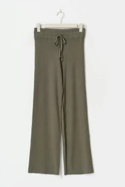 Gina Tricot Knitted oungewear trouer Grønn Best
