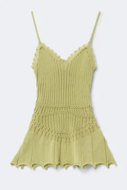 Gina Tricot Knitted inget Grønn Best